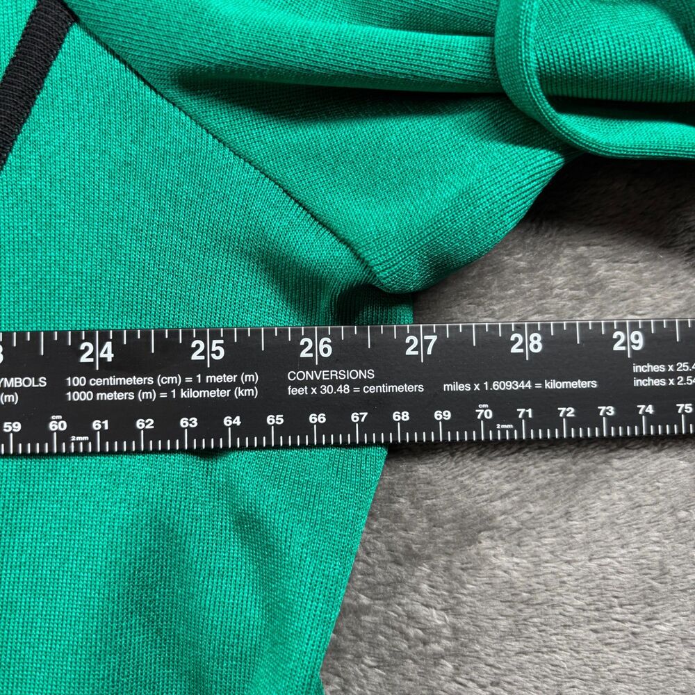 Exclusively Misook Women Vintage Cardigan Open Front Green Black Size 3X I212 - Picture 5 of 9